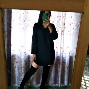 Black Shirt Dress