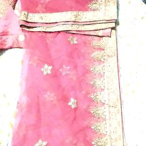 Light Pink Bridal lehenga