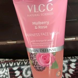 New VLCC Mulberry $ Rose Fairness Facewash