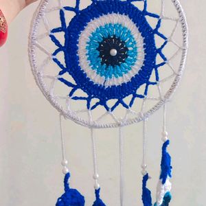 Crochet Evil Eye Dreamcatcher