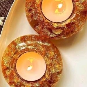 Resin Candle Holder