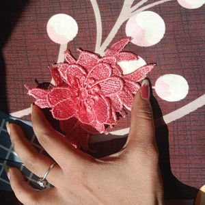 500  Designer Embroidery Flowers