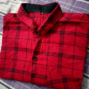 ♥️ Red check shirt xl luk new