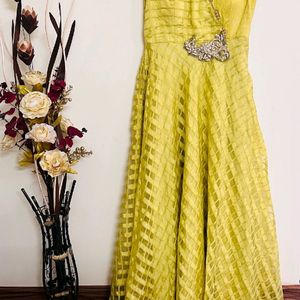 Lime Yellow Gown