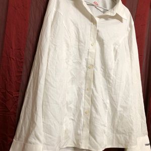 Cutter & Buck White plain Shirt