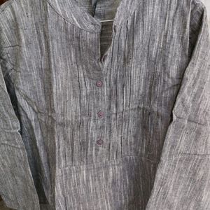 Grey Kurta