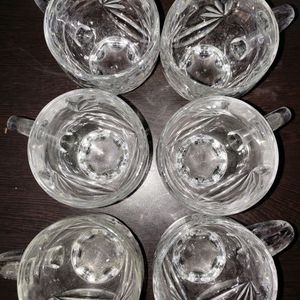 6 Glass Cup Set