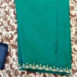 Plazzo Set With Soft Banarasi Dupatta