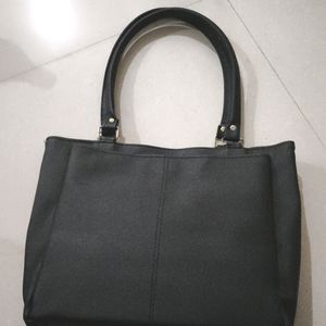 A Black Handbag