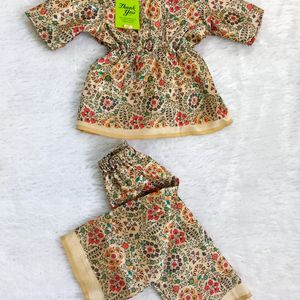 Baby Girls Ethnic Wear Clothing Set