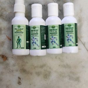 Pain Relief Oil & Spray Pack Of 4