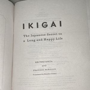 Ikigai The Japanese Book