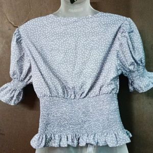 Lavender Crop Top