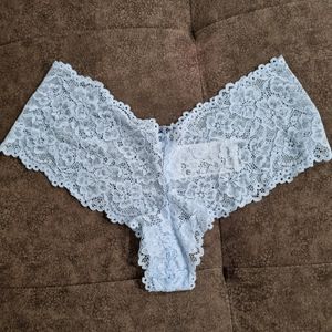 Light Blue Lacy Lingerie