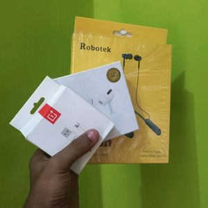 Loot Offer 🥳 Neckband And Airpod + One Plus Cable