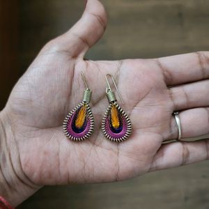 Combo Of 3 Beautiful Thread Earings