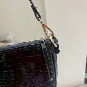 Black Baguette/shoulder Bag