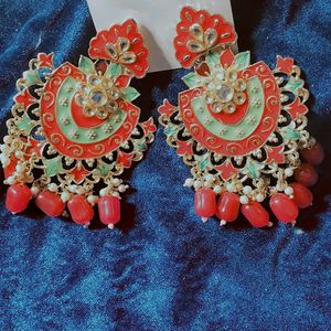 Red ♥️ Colour Earrings