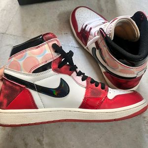 NIKE AIR JORDAN 1 HIGH SPIDER VERSE UK -7.5 (42)