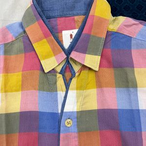 multi color shirt