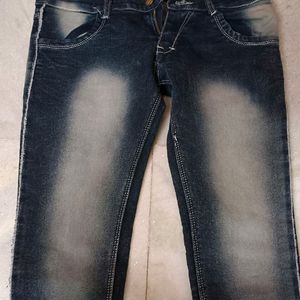 Blue Slim Fit Women Jeans