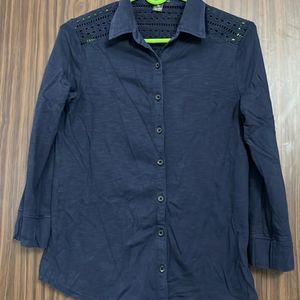 Navy Blue Shirt