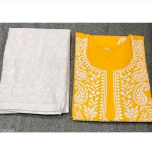 Chikankari Cotton Suite