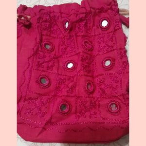 Pink Potely Bag