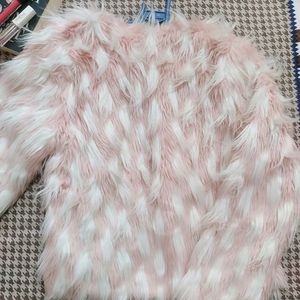 Y2K Faux Fur Coat