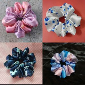 Printed Scrunchies