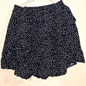 Polka Dot Frill Skirt