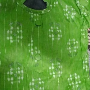 Beautiful Light Green Kurti