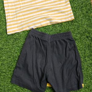 Tshirt Shorts Set