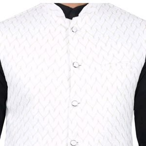 Men's W-Designer Jute Nehru Jacket