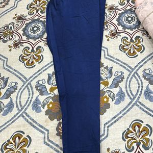 Navy Blue Gown With Pants