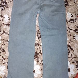 Bootcut Grey Jeans For Girls