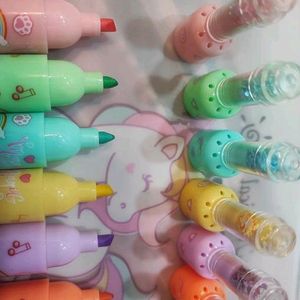 Highlighter Pens 6pcs