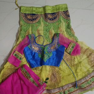 Net Work Choli Only 1 Time Use