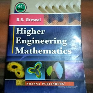 Higher Engineering Mathematics B.S. Grewal 44th Ed