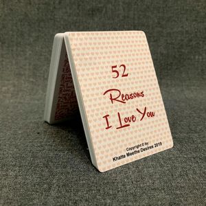 52 Reasons I Love You Deck cards