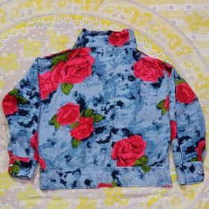 Floral Crop Shirt