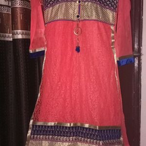 Embroidered Long Kurti