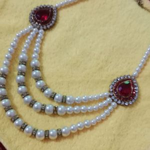 Necklace Pearl Set