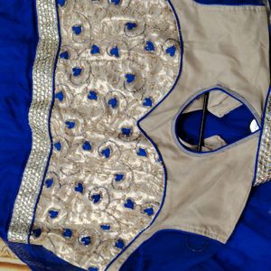 Royel Blue Anarkali Kurti