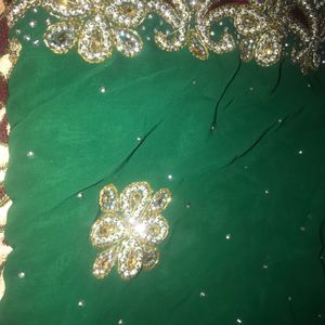 Green Beautiful Saree