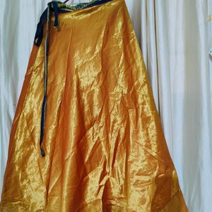 Womens Golden Shade Party Wear Skirt ❤️