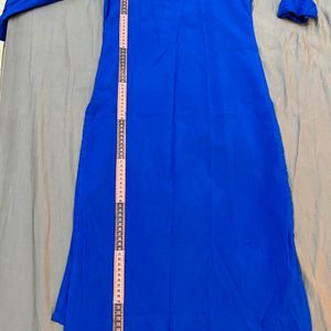 BIBA Blue Kurti Top