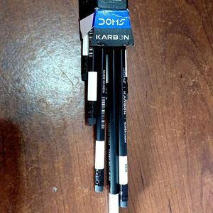 Doms Pencil Hb2 , Super Dark , Grafite, 10 Pc