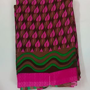 Crepe Silk Saree For Daily Wear