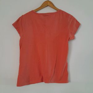 Coral Printed T-Shirt (Women's)